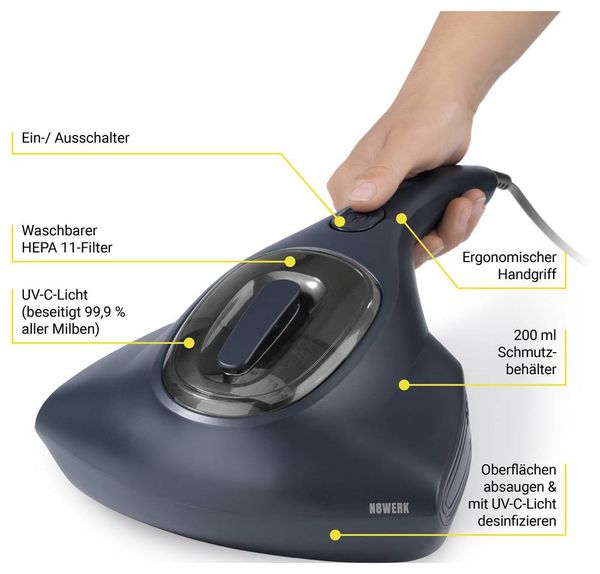 Produktbild: N8WERK 09637 Matratzenreiniger