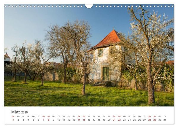 Produktbild: Eibelstadt (Wandkalender 2026 DIN A3 quer), CALVENDO Monatskalender