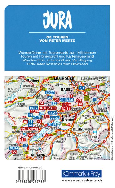 Produktbild: K&uuml;mmerly+Frey Wanderf&uuml;hrer Jura