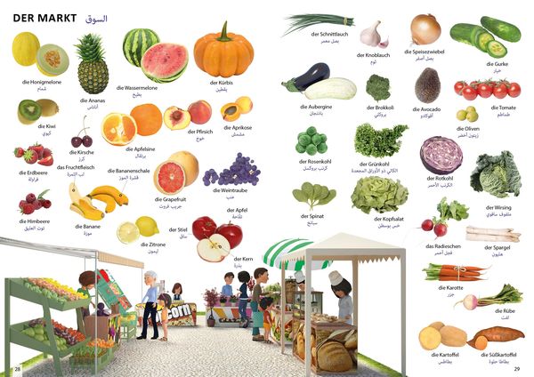 Produktbild: Bildw&ouml;rterbuch f&uuml;r Kinder und Eltern Arabisch-Deutsch