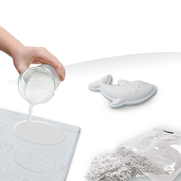 Produktbild: Gipsgie&szlig;set Meerestiere