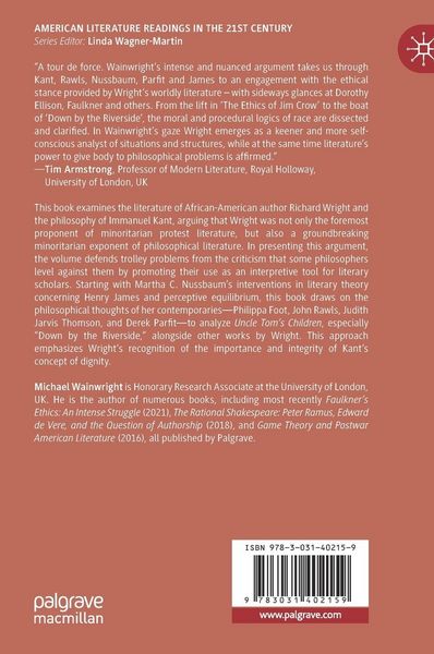 Produktbild: Kantian Dignity and Trolley Problems in the Literature of Richard Wright