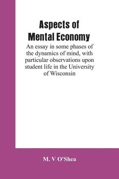 Produktbild: Aspects of mental economy