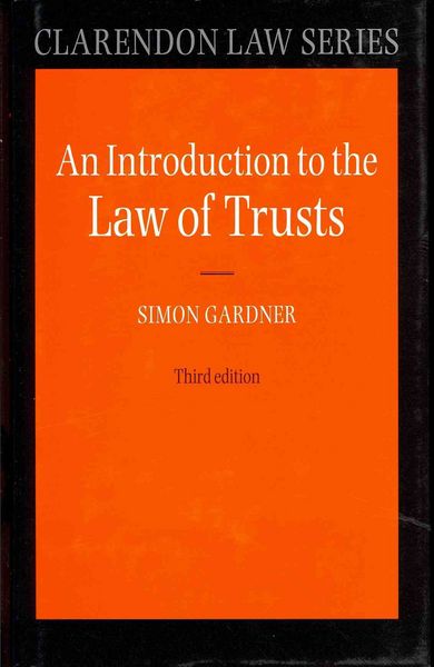Produktbild: An Introduction to the Law of Trusts