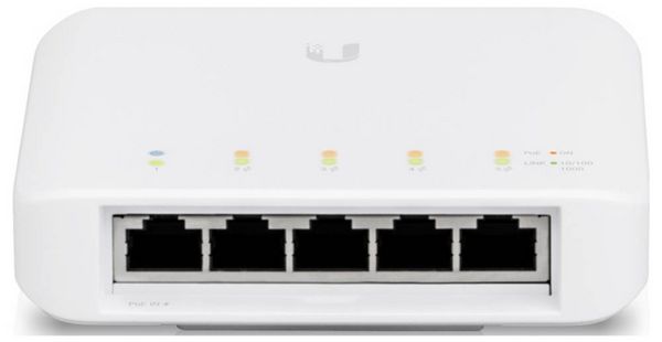 Produktbild: Ubiquiti Networks UniFi USW-Flex Netzwerk Switch RJ45 4+1 Port PoE-Funktion