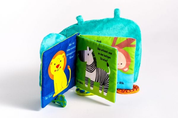Produktbild: Mein Kuschel-Knisterbuch &ndash; Der Elefant und seine Freunde -