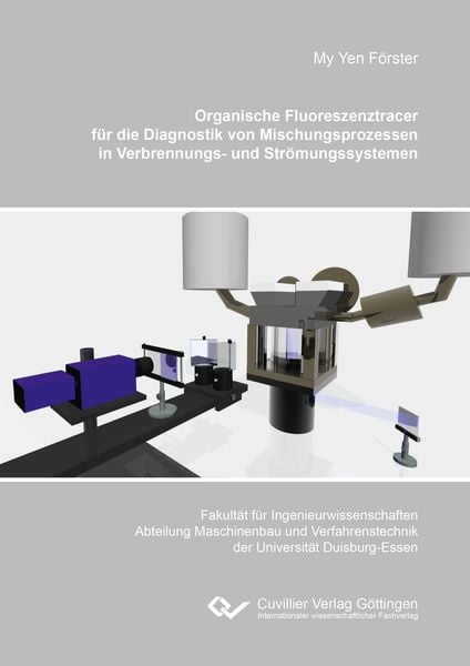 Produktbild: Organische Fluoreszenztracer f&uuml;r die Diagnostik von Mischungsprozessen in Verbrennungs- und Str&ouml;mungssystemen