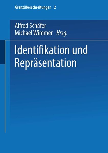 Produktbild: Identifikation und Repr&auml;sentation