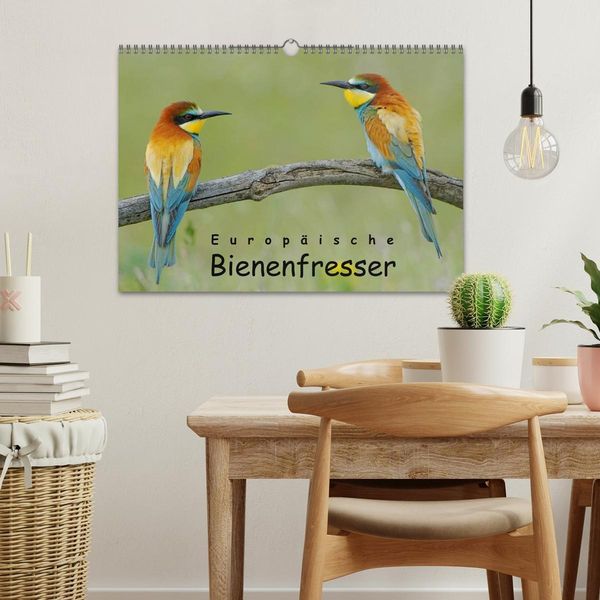 Produktbild: Europ&auml;ische Bienenfresser (Wandkalender 2026 DIN A3 quer), CALVENDO Monatskalender