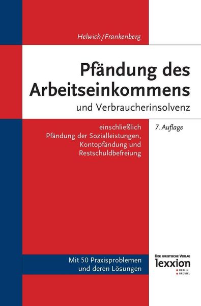 Produktbild: Pf&auml;ndung des Arbeitseinkommens und Verbraucherinsolvenz