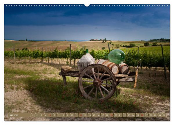 Produktbild: Wein - Landschaften (hochwertiger Premium Wandkalender 2026 DIN A2 quer), Kunstdruck in Hochglanz