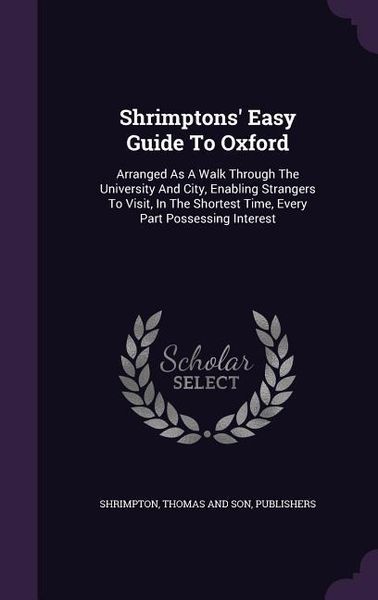Produktbild: Shrimptons' Easy Guide To Oxford