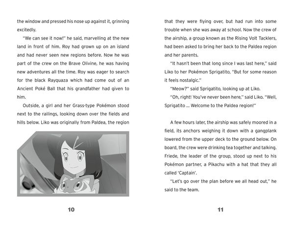 Produktbild: Pokemon: Journey in Paldea Chapter Book