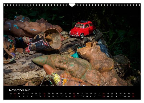 Produktbild: Mit der Knutschkugel auf Reisen (Wandkalender 2025 DIN A3 quer), CALVENDO Monatskalender
