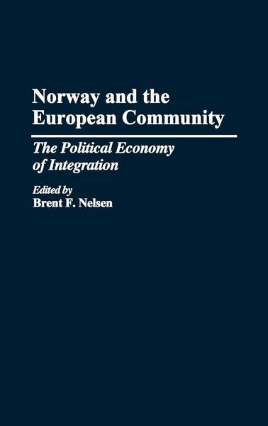 Produktbild: Norway and the European Community