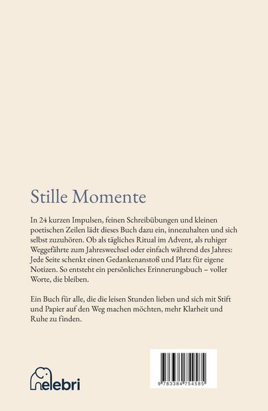 Produktbild: Stille Momente mit mehr als 20 Texten und Poesie zur Reflexion