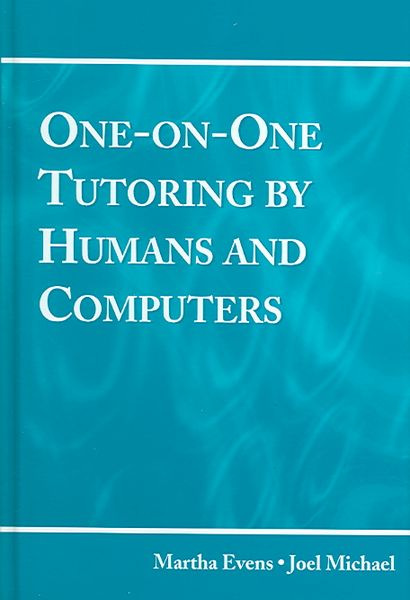 Produktbild: Evens, M: One-on-One Tutoring by Humans and Computers