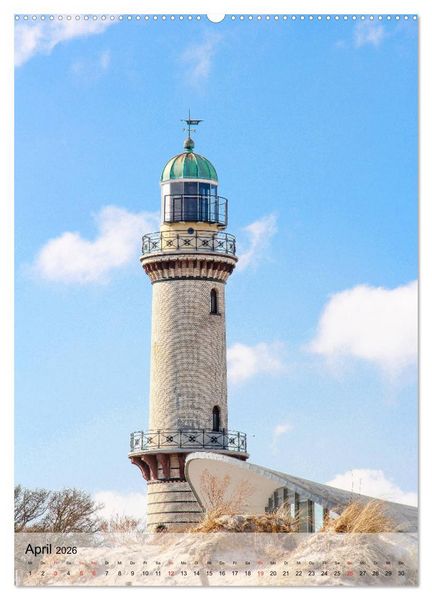 Produktbild: Hansestadt Rostock - Sehensw&uuml;rdigkeiten der Ostseemetropole (hochwertiger Premium Wandkalender 2026 DIN A2 hoch), Kunstdruck in Hochglanz