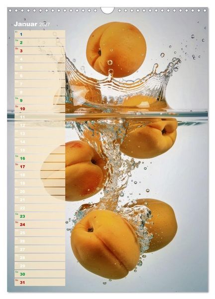 Produktbild: Erfrischendes Obst (Wandkalender 2027 DIN A3 hoch), CALVENDO Monatskalender
