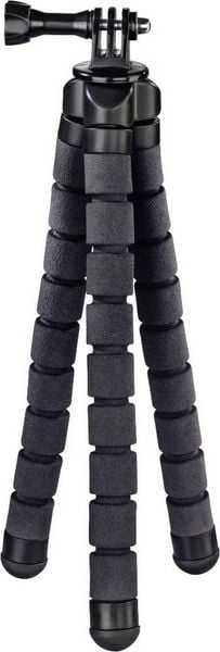 Produktbild: hama 00004613 Stativ "Flex" f&uuml;r Smartphone und GoPro, 26 cm, Schwarz