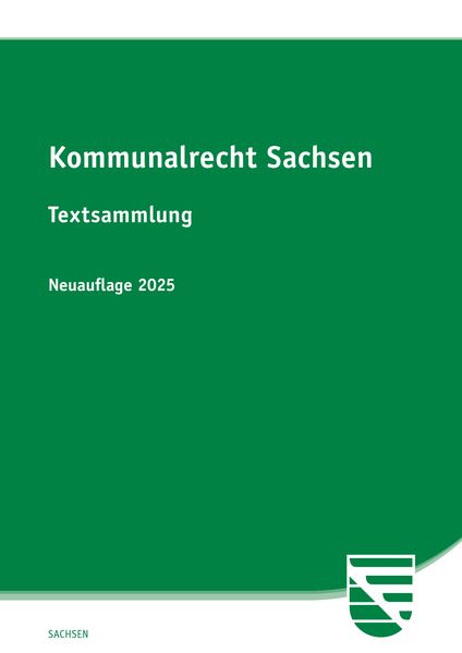 Produktbild: Kommunalrecht Sachsen
