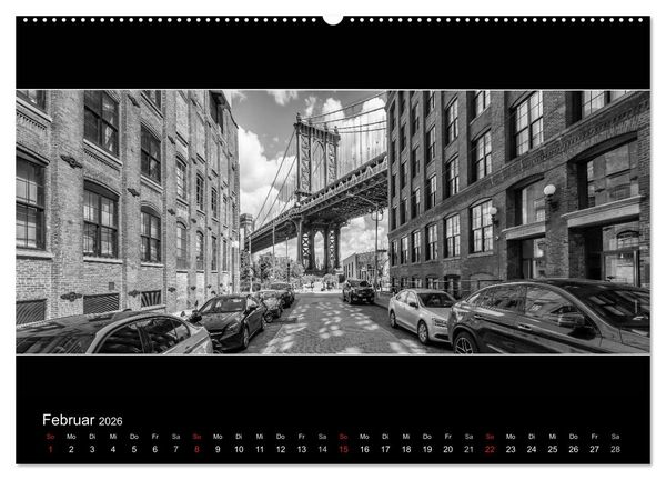 Produktbild: NEW YORK CITY H&ouml;hepunkte im Panoramaformat (Wandkalender 2026 DIN A2 quer), CALVENDO Monatskalender
