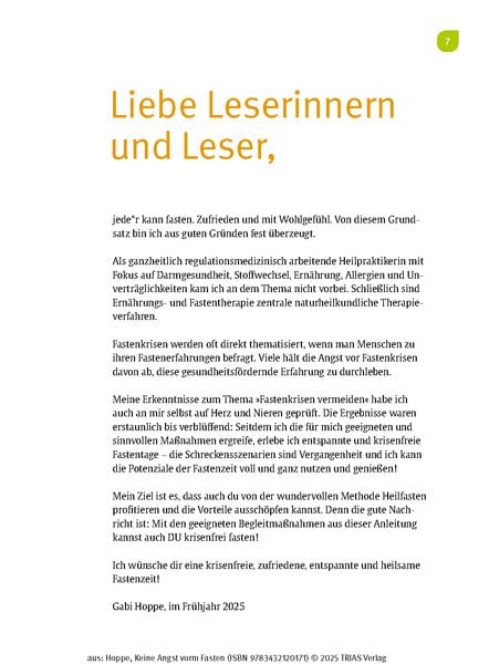 Produktbild: Keine Angst vorm Fasten