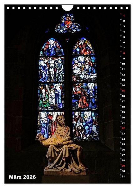 Produktbild: Esslingen in Hochform (Wandkalender 2026 DIN A4 hoch), CALVENDO Monatskalender
