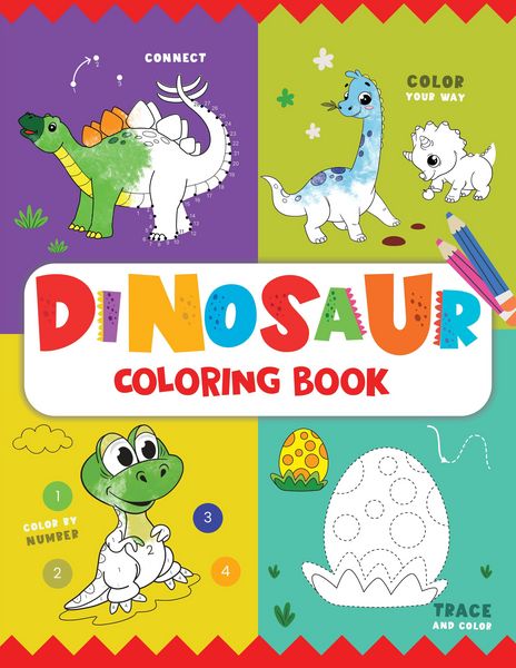 Produktbild: Dinosaur Coloring Book
