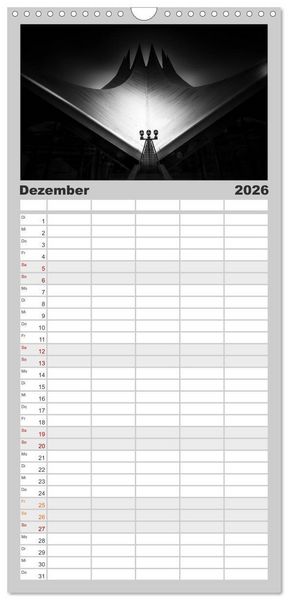Produktbild: Familienplaner 2026 - berlin specials mit 5 Spalten (Wandkalender, 21 x 45 cm) CALVENDO