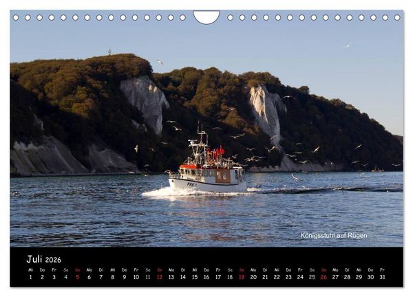 Produktbild: Landschaften im Norden (Wandkalender 2026 DIN A4 quer), CALVENDO Monatskalender