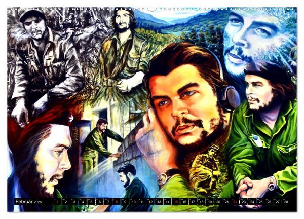 Produktbild: CHE - Ernesto Che Guevara in Kuba (hochwertiger Premium Wandkalender 2026 DIN A2 quer), Kunstdruck in Hochglanz