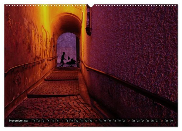 Produktbild: Augsburg &ndash; ein bisschen anders (Wandkalender 2027 DIN A2 quer), CALVENDO Monatskalender