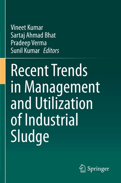 Produktbild: Recent Trends in Management and Utilization of Industrial Sludge