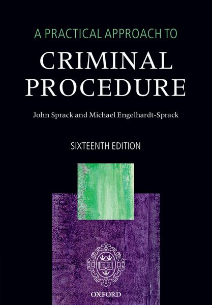Produktbild: A Practical Approach to Criminal Procedure