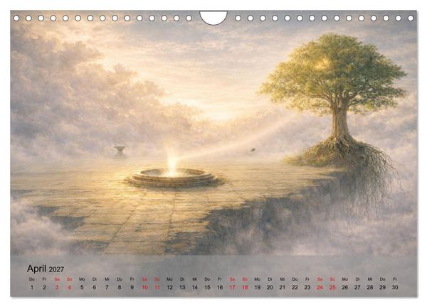 Produktbild: Wo Träume schweben (Wandkalender 2027 DIN A4 quer), CALVENDO Monatskalender