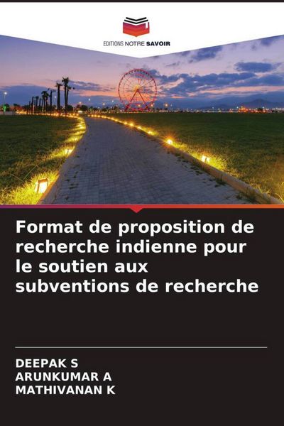 Produktbild: Format de proposition de recherche indienne pour le soutien aux subventions de recherche