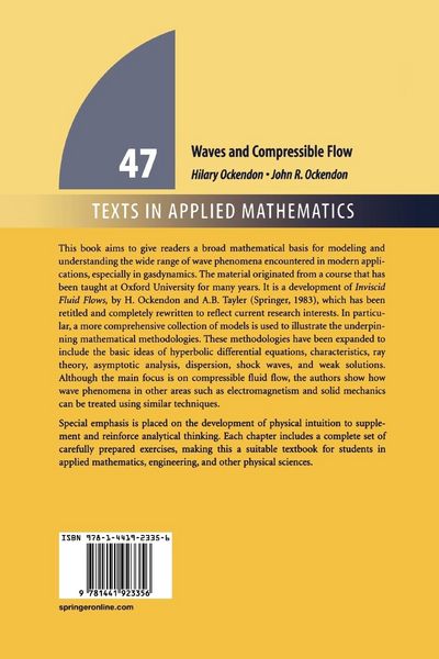 Produktbild: Waves and Compressible Flow