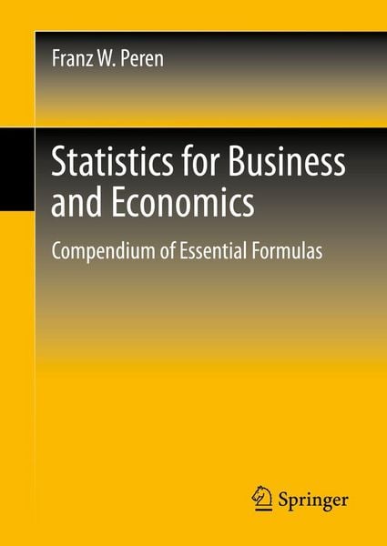 Produktbild: Statistics for Business and Economics