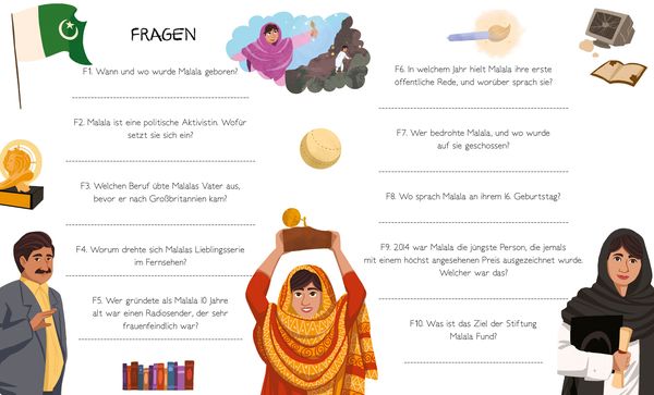 Produktbild: Malala Yousafzai. Total Genial!