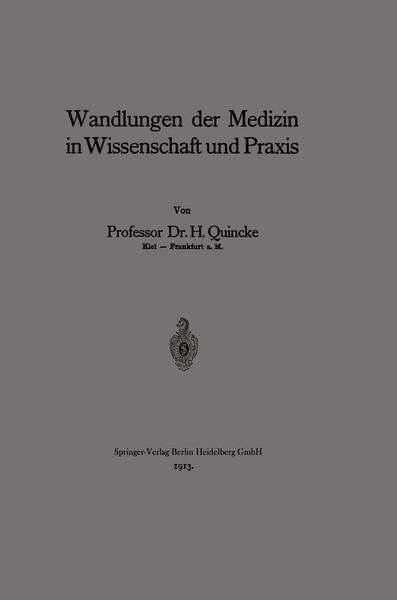 Produktbild: Wandlungen der Medizin in Wissenschaft und Praxis