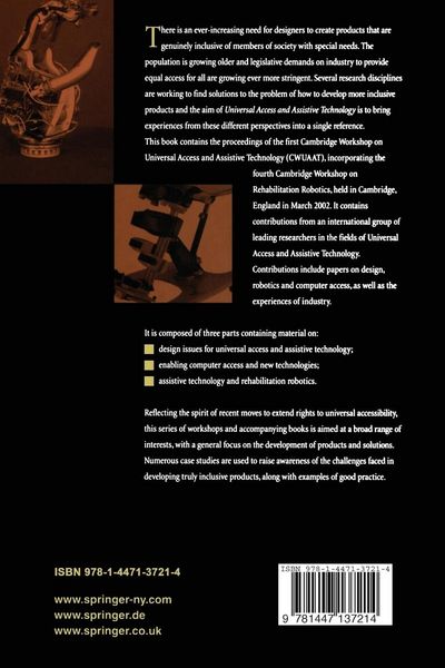 Produktbild: Universal Access and Assistive Technology