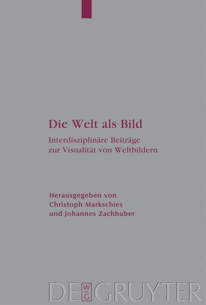 Produktbild: Die Welt als Bild