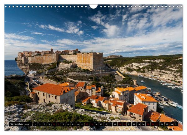 Produktbild: Bonifacio. Korsika (Wandkalender 2026 DIN A3 quer), CALVENDO Monatskalender
