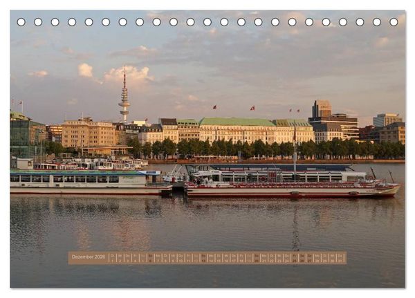 Produktbild: Perle Hamburg (Tischkalender 2026 DIN A5 quer), CALVENDO Monatskalender