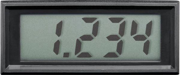 Produktbild: VOLTCRAFT 70004 Digitales Einbaumessger&auml;t &plusmn;199.9mV