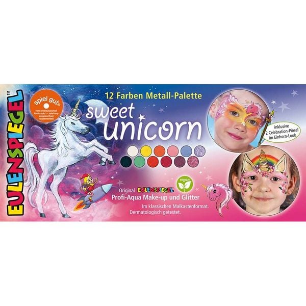 EULENSPIEGEL Makeup Sweet Unicorn 17 Teile