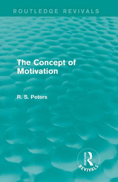 Produktbild: The Concept of Motivation