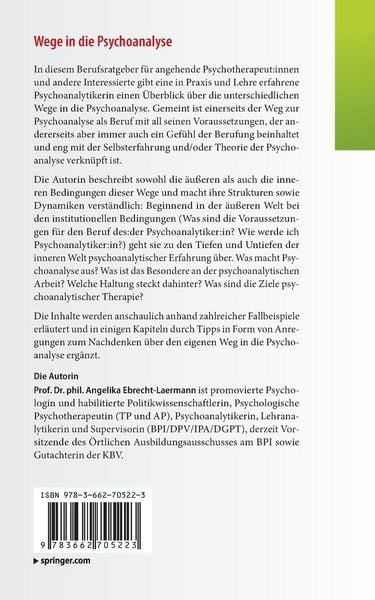 Produktbild: Wege in die Psychoanalyse