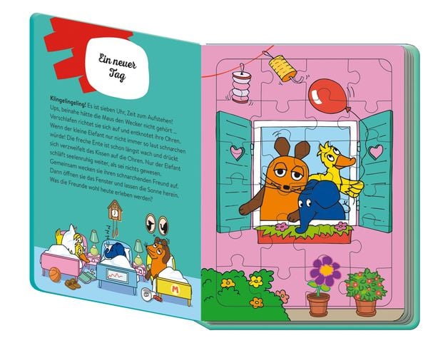 Produktbild: Tr&ouml;tsch Die Maus Puzzlebuch